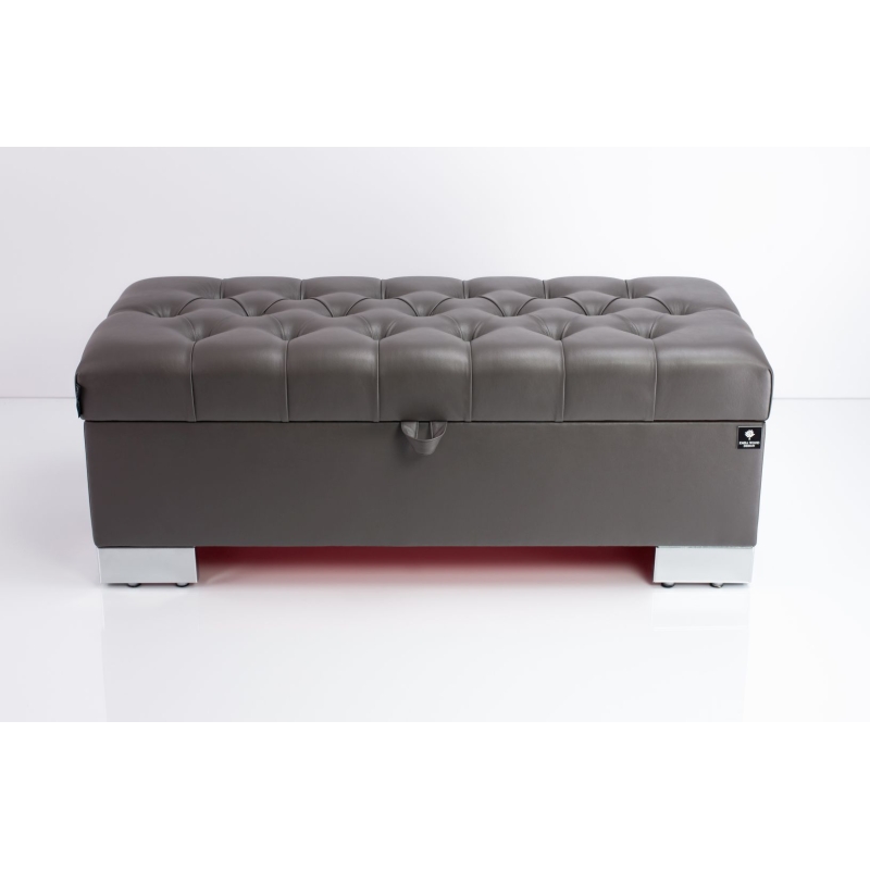 Tufted Storage Bench